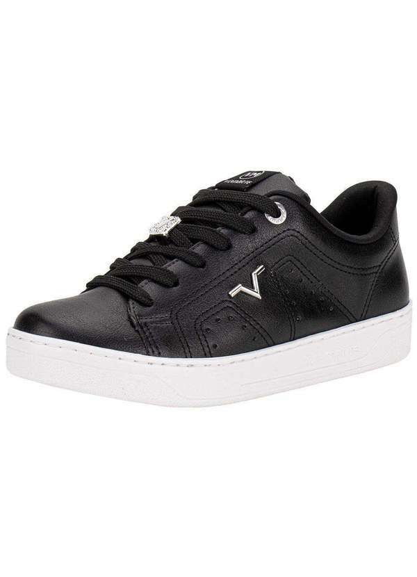 Vista 2 Tênis Feminino Casual Via Marte 020012 Preto/Branco VIA MARTE