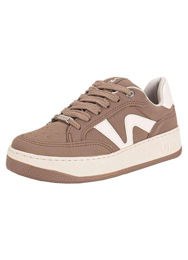 Vista 2 Tênis Feminino Casual Via Marte 209001 - Taupe VIA MARTE