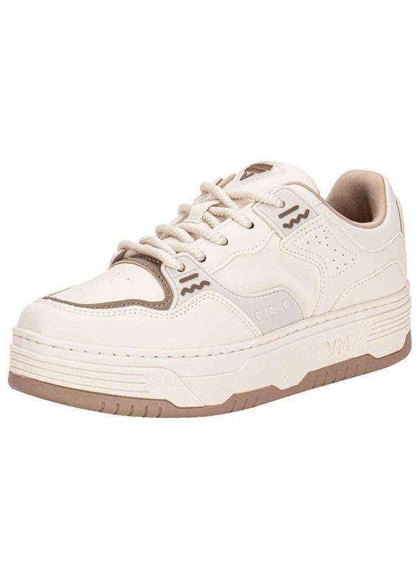 Vista 2 Tênis Feminino Casual Via Marte 225007 - Marfim