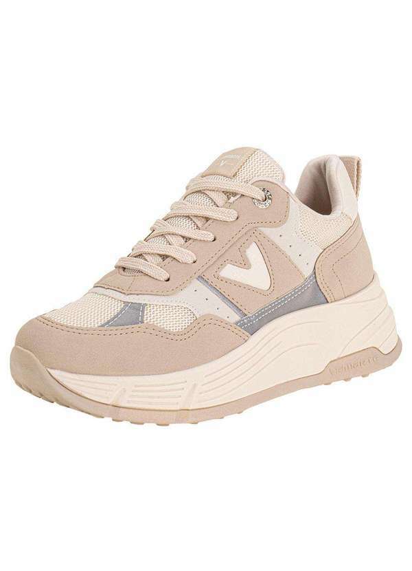 Vista 2 Tênis Feminino Casual Via Marte 229001 - Bege