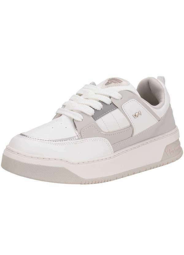 Vista 2 Tênis Feminino Casual Via Marte 232006 Branco/Cinza VIA MARTE