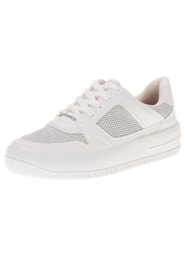 Vista 2 Tênis Feminino Casual Vizzano 1389114 - Branco