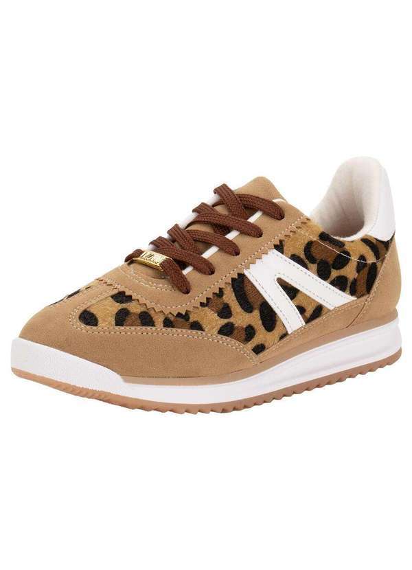 Vista 2 Tênis Feminino Casual Vizzano 1450102 - Onça