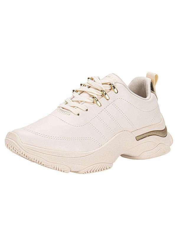 Vista 2 Tênis Feminino Chunky Ramarim 2574202 - Marfim RAMARIM