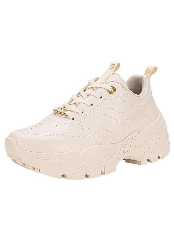 Vista 2 Tênis Feminino Chunky Ramarim 2586201 - Marfim RAMARIM