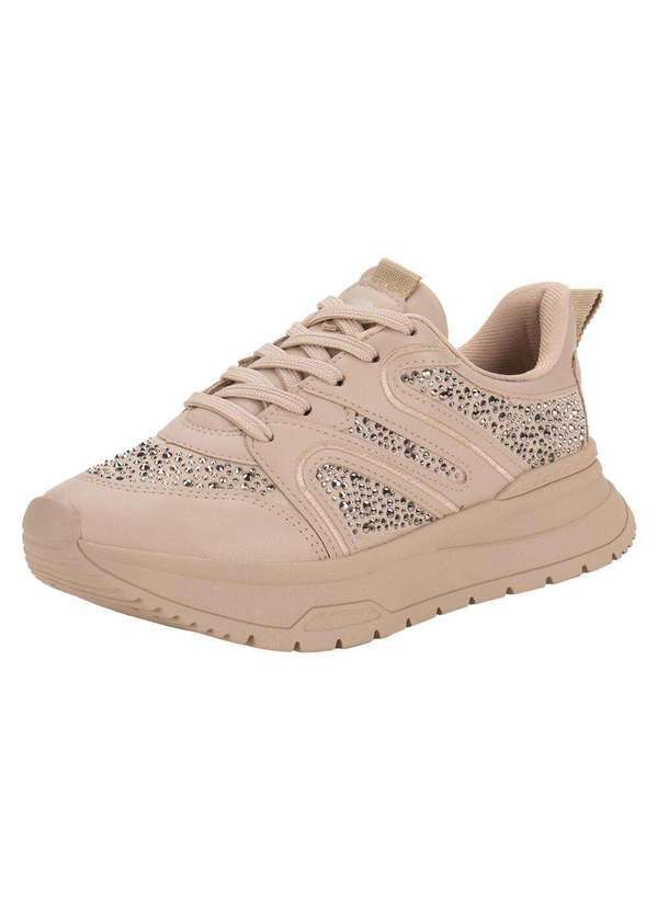 Vista 2 Tênis Feminino Jogging Dakota G9943 - Bege