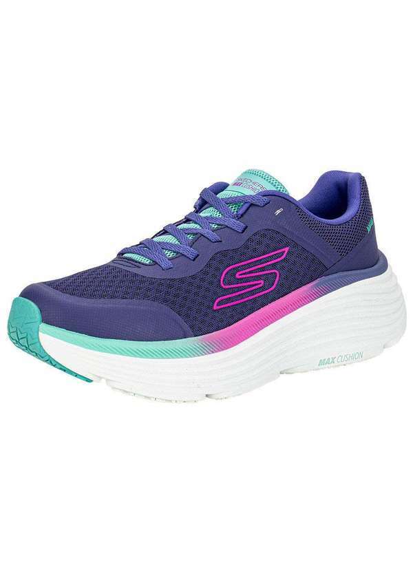 Vista 2 Tênis Feminino Max Cushioning Endeavour Skechers 129470 - Roxo