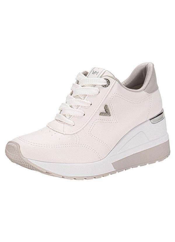Vista 2 Tênis Feminino Via Marte 046010 - Branco/Cinza VIA MARTE