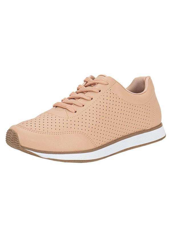 Vista 2 Tênis Feminino Via Marte 1716501 - Salmão VIA MARTE