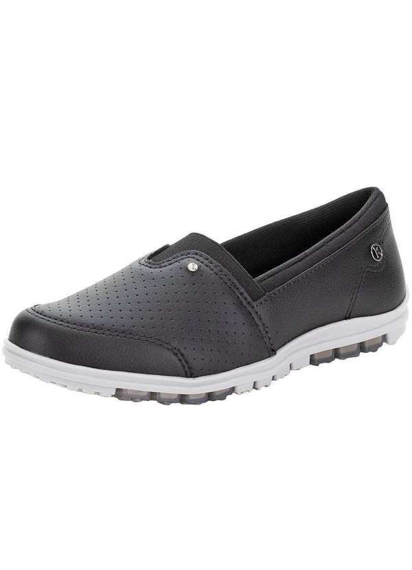 Vista 2 Tênis Slip On Sport Style Kolosh - C0534 - Preto
