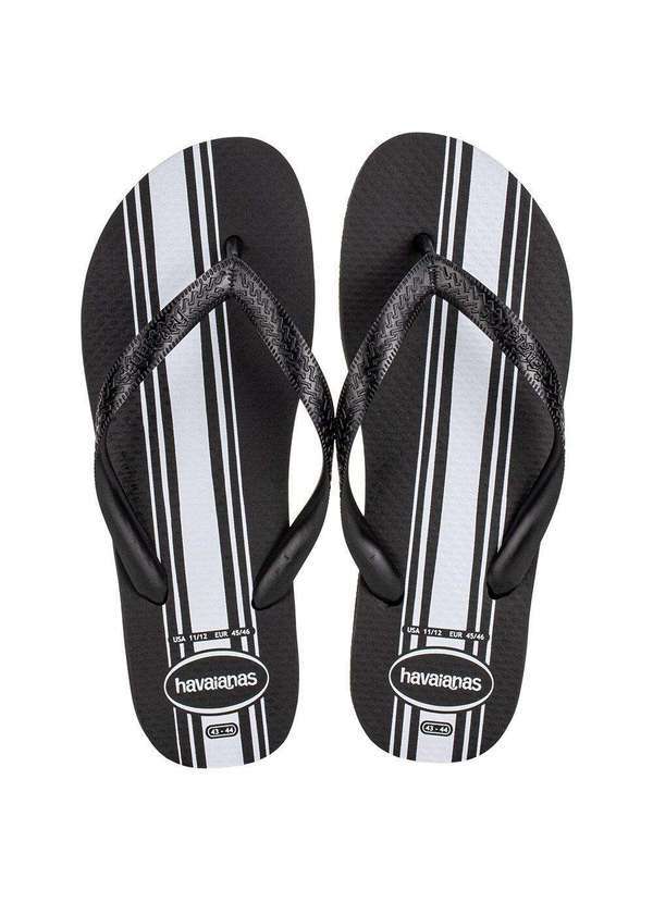 Vista 2 Chinelo Masculino Color Essential Havaianas 4148587 Preto/Cinza