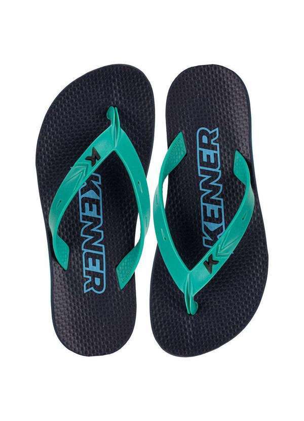 Vista 2 Chinelo Masculino Summer Dgx Verde Kenner Kenner