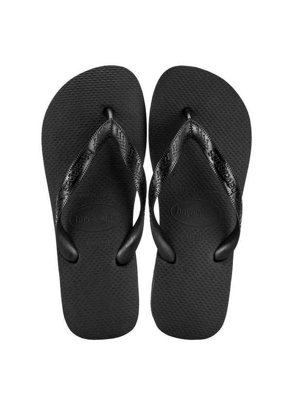 Vista 2 Chinelo Masculino Top Havaianas 4000029 - Preto