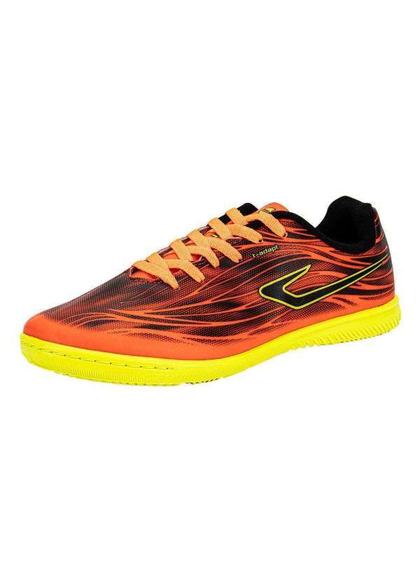 Vista 2 Chuteira Futsal Slick V Topper Tp0492 - Coral Topper