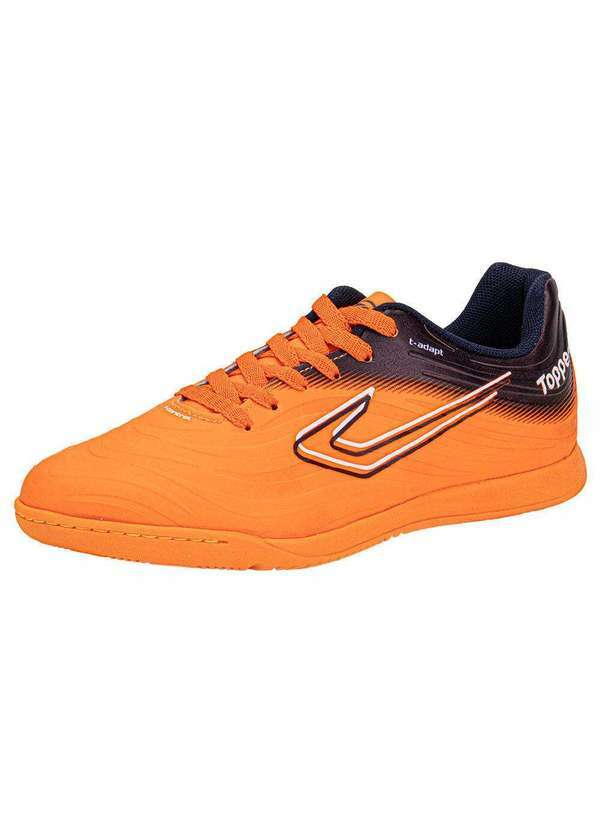Vista 2 Chuteira Masculina Futsal Forza Iii Topper Tp0467 - Laranja