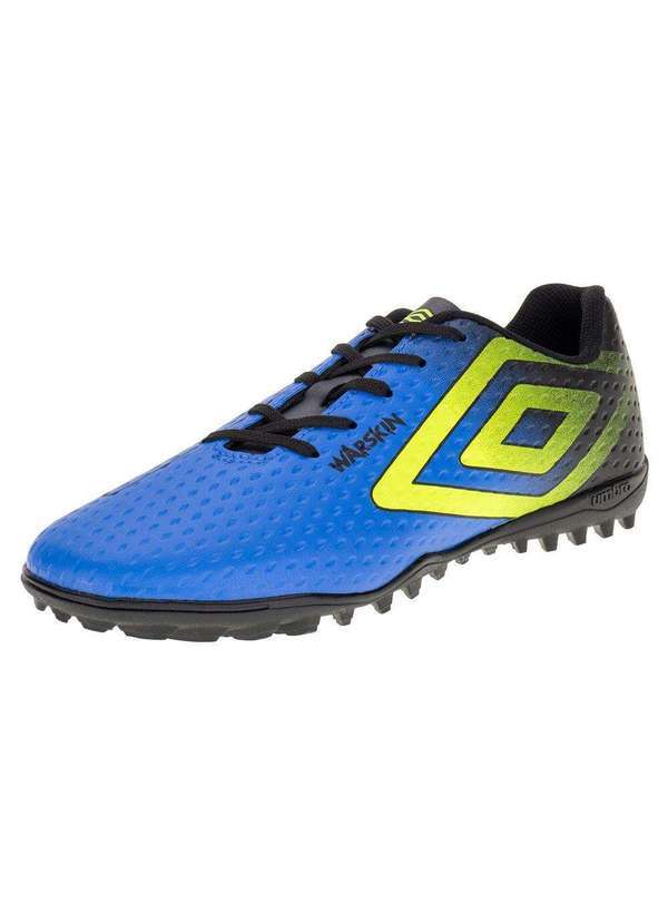 Vista 2 Chuteira Masculina Society Warskin Umbro U01fb00162 - Azul