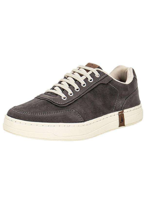 Vista 2 Sapatênis Masculino Confort Way 402503c - Cinza Confort Way