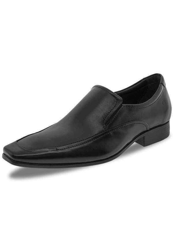 Vista 2 Sapato Masculino Social Democrata - 450053 - Preto