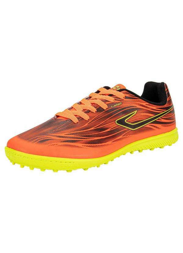 Vista 2 Chuteira Society Slick V Topper Tp0493 - Coral