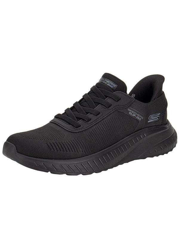Vista 2 Tênis Masculino Bobs Sport Squad Chaos - Solid Step Skechers - Preto Skechers