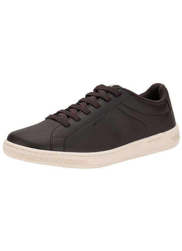 Vista 2 Tênis Masculino Casual Capri West Coast 313097 Café West Coast