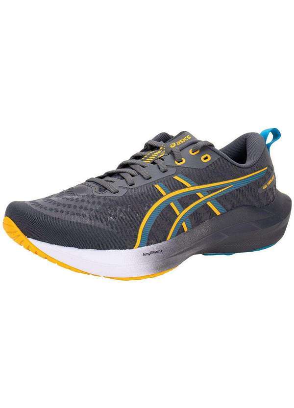 Vista 2 Tênis Masculino Gel Shogun 8 Asics 1011c197 Cinza/Laranja ASICS