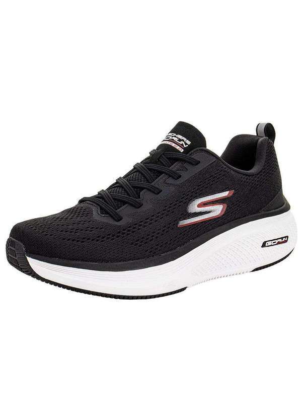 Vista 2 Tênis Masculino Go Run Elevate 2.0 Fluid Motion Skechers Preto/Vermelho Skechers