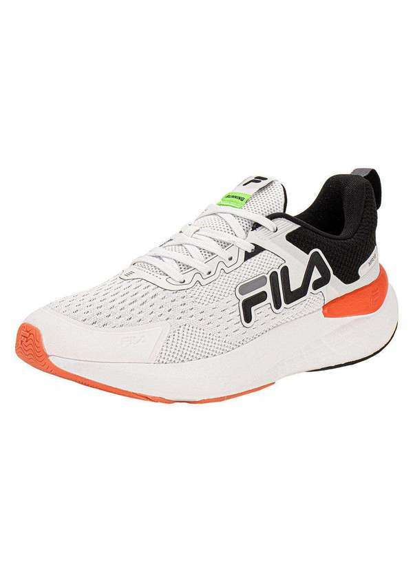 Vista 2 Tênis Masculino Improve Fila F01r00139 - Branco/Preto