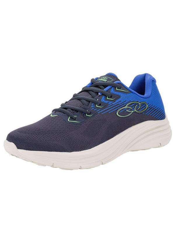 Vista 2 Tênis Masculino Index 3 Olympikus - 218 - Marinho/Azul