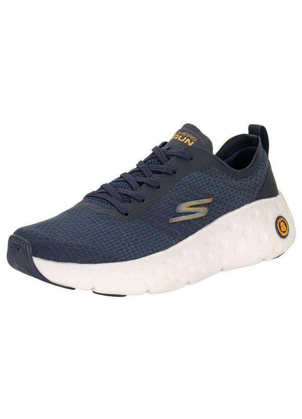 Tênis Masculino Max Cushioning Hyper Craze Bouce Skechers - Marinho