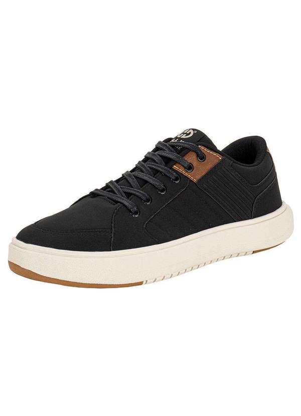 Vista 2 Tênis Masculino Miami 2 Ollie 417 - Preto