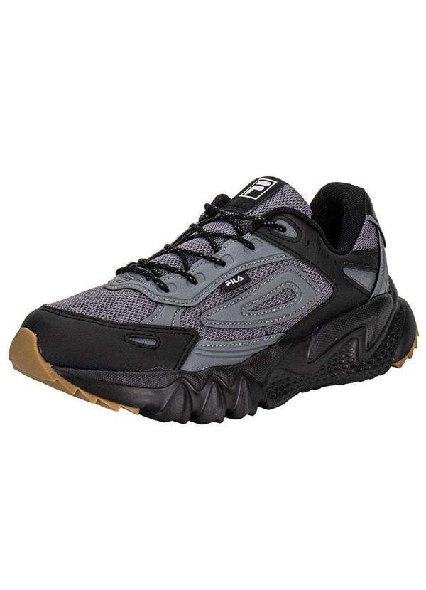 Vista 2 Tênis Masculino Venture Tracer 2 Fila F01l00355 - Preto/Cinza