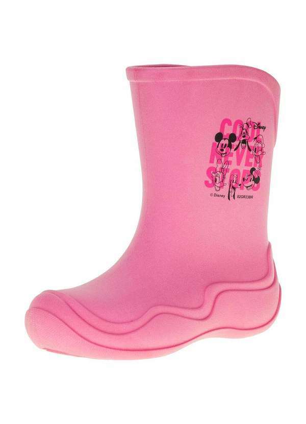 Vista 2 Galocha Infantil Disney Friends Grendene Kids - 22948 - Rosa