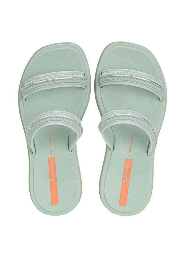 Vista 2 Chinelo Infantil Slide Glow Ipanema 27401 - Verde Ipanema