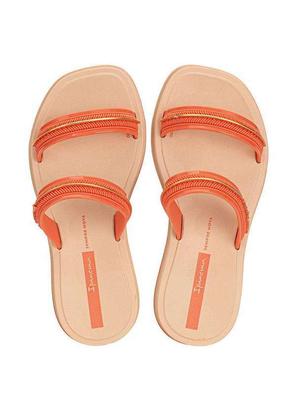 Vista 2 Chinelo Infantil Slide Glow Ipanema 27401 - Laranja Ipanema