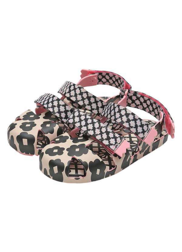 Vista 2 Mini Melissa Ioiô Fábula Infantil 33769 Preto/Rosa