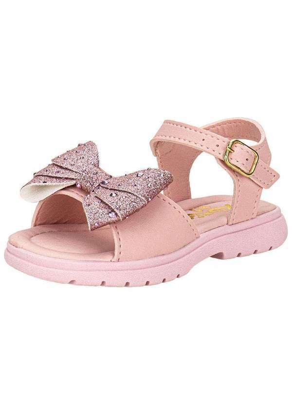 Vista 2 Sandália Infantil Lily Kids 10171 Rosa Lily Kids