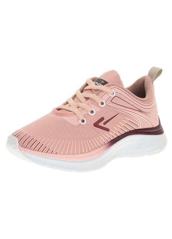 Vista 2 Tênis Infantil Box Kids - Bk1709 - Salmão