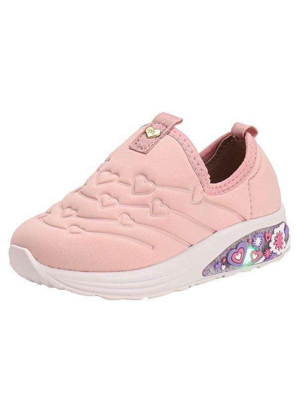 Vista 2 Tênis Infantil Led Molekinha 2731409 - Rosa MOLEKINHA