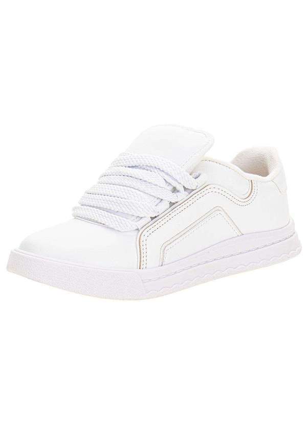 Vista 2 Tênis Infantil Molekinha 2575114 - Branco MOLEKINHA
