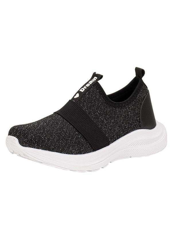 Vista 2 Tênis Infantil Slip On Kids Top 362tn - Preto 01 Kids top