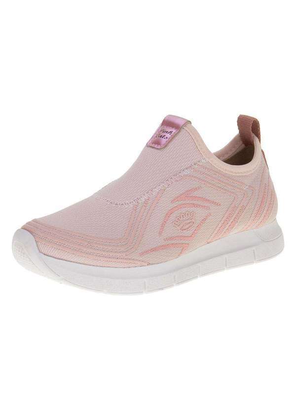 Vista 2 Tênis Infantil Slip On Pink Cats V4031 - Rosa Pink Cats
