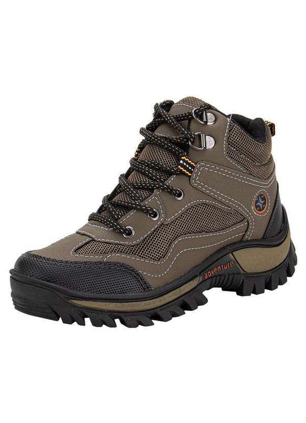 Vista 2 Bota Infantil Adventure Fiocco Fd104 - Café/Preto Fiocco