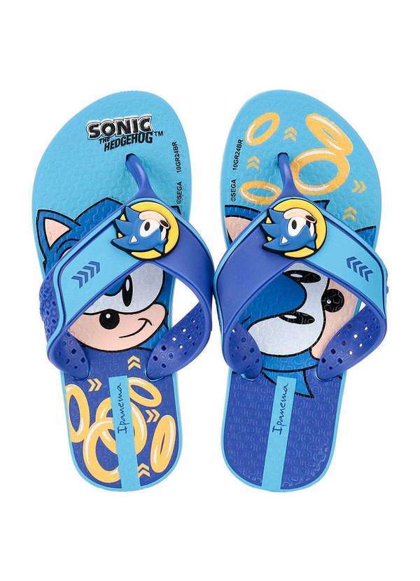 Chinelo Infantil Sonic Iconic Ipanema 27328 - Azul