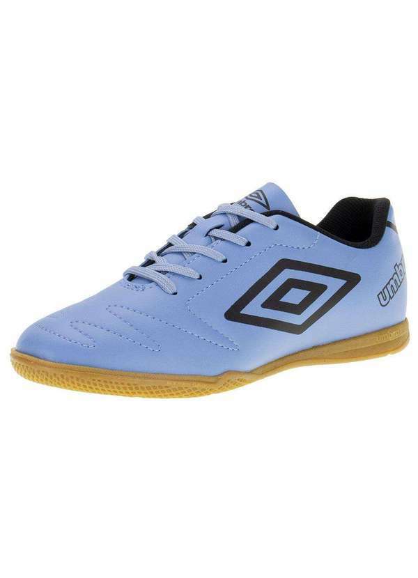 Vista 2 Chuteira Infantil Futsal Class 2.2 Umbro - U07fb087 - Azul Umbro