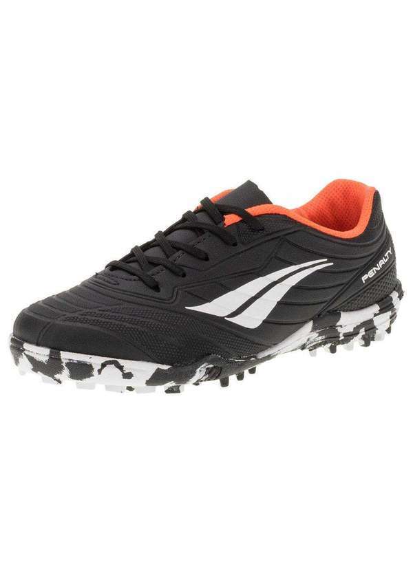 Vista 2 Chuteira Infantil Society Matis Xxi Penalty - 246241 - Preto
