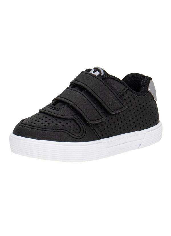 Vista 2 Tênis Infantil Baby Molekinho 2136173 - Preto/Cinza MOLEKINHO
