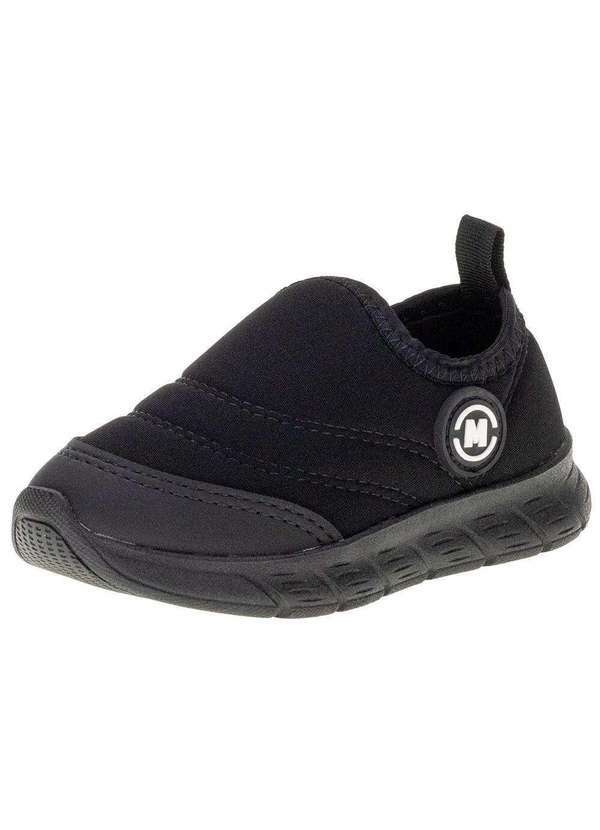 Vista 2 Tênis Infantil Baby Slip On Molekinho - 2147113 - Preto
