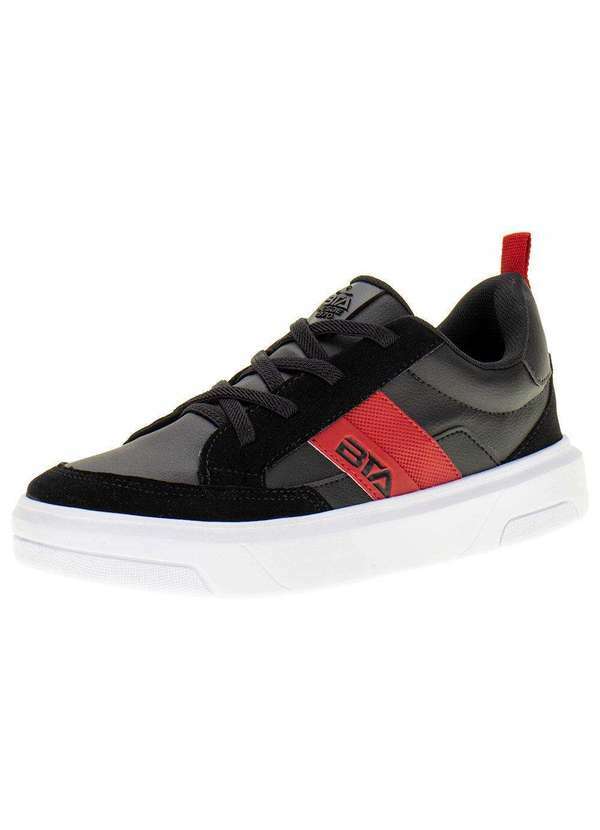 Vista 2 Tênis Infantil Batatinha - 2002 - Preto/Vermelho Batatinha