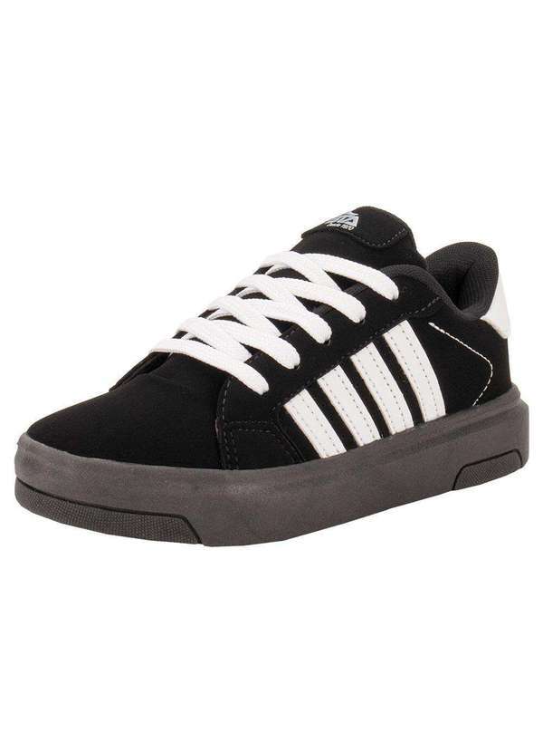 Vista 2 Tênis Infantil Batatinha 2007 - Preto/Branco Batatinha